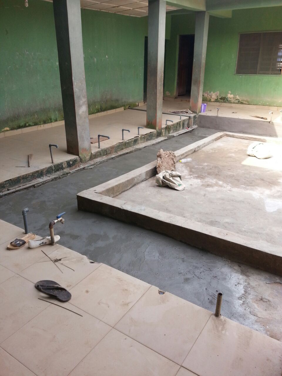 Dormitory renovation, Command Secondary School, Ipaja