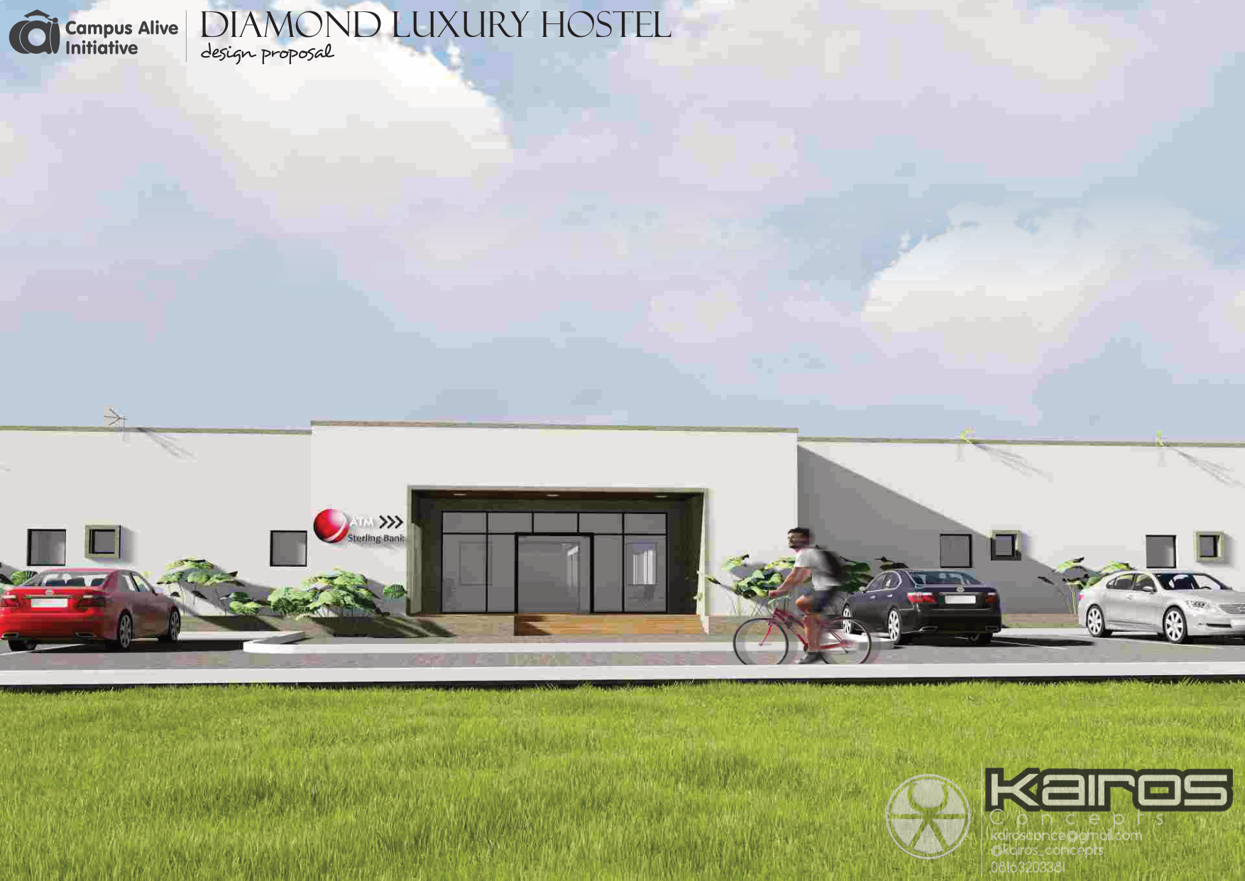 Diamond Luxury Hostel design proposal