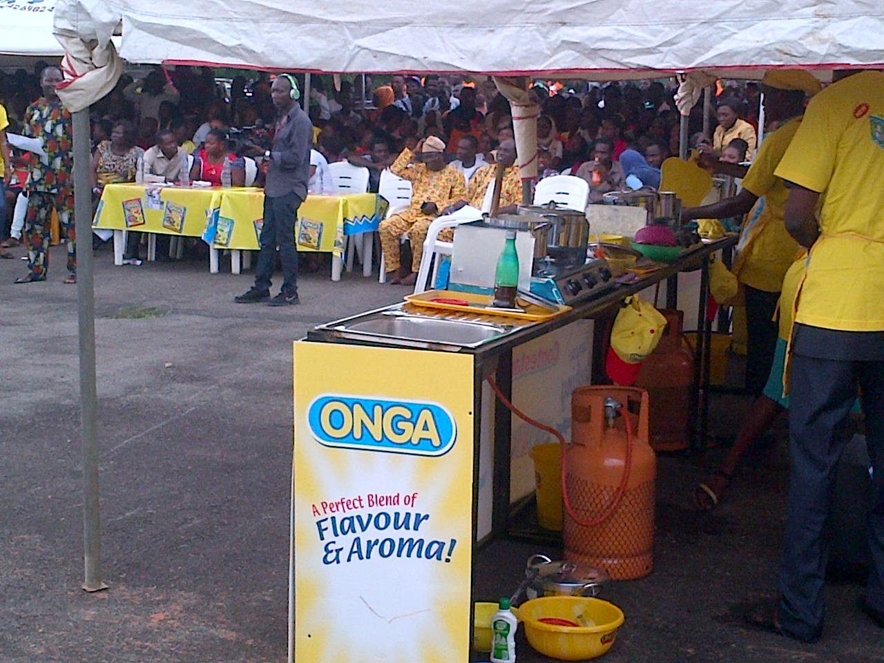 Onga Campus Cooking Activation