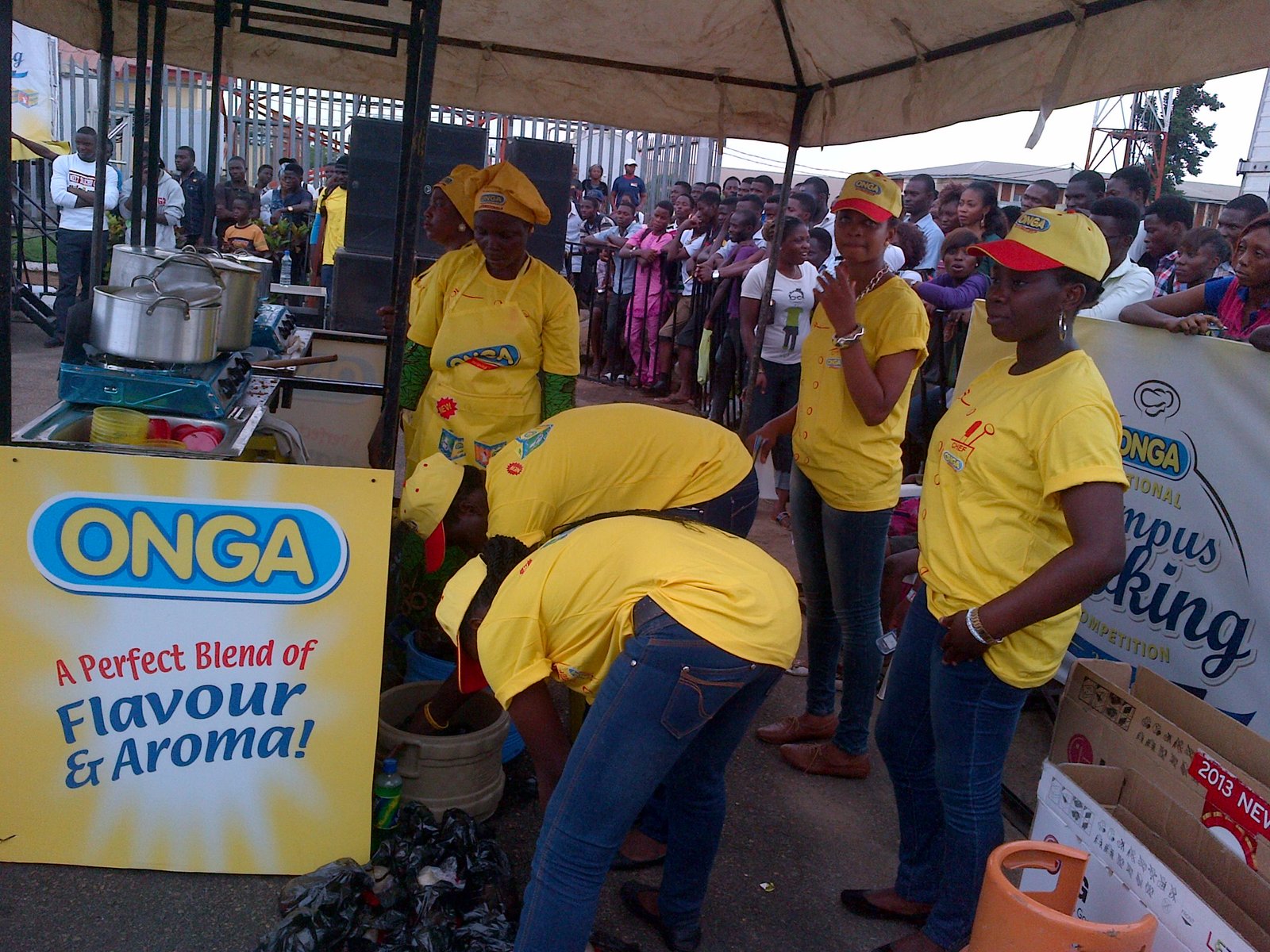 Onga Campus Cooking Activation