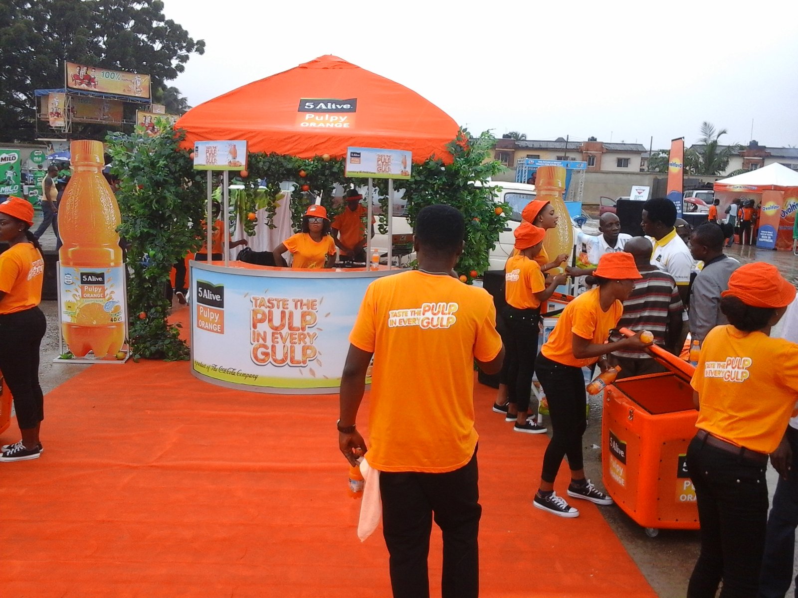 Pulpy Orange Campus Activation