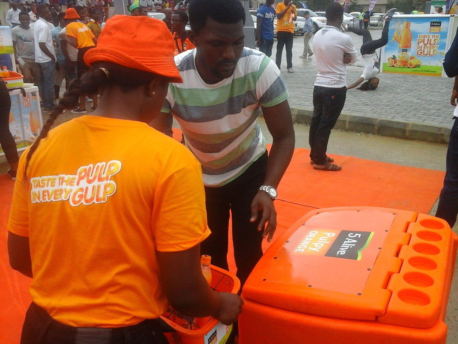 Pulpy Orange Campus Activation
