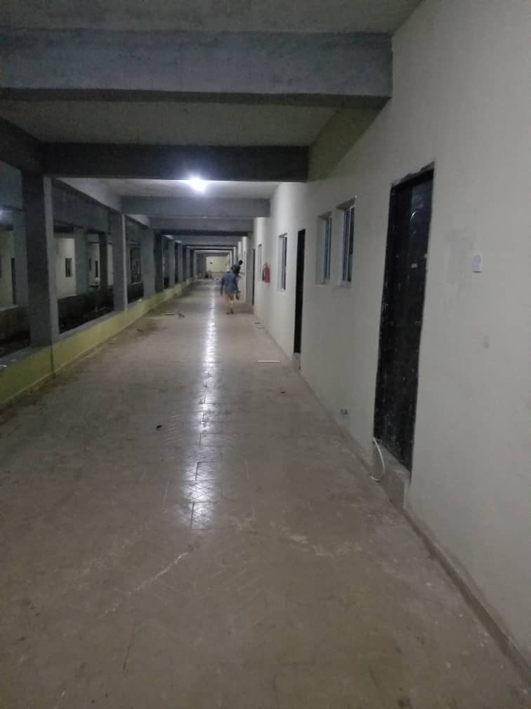 Hostel corridor